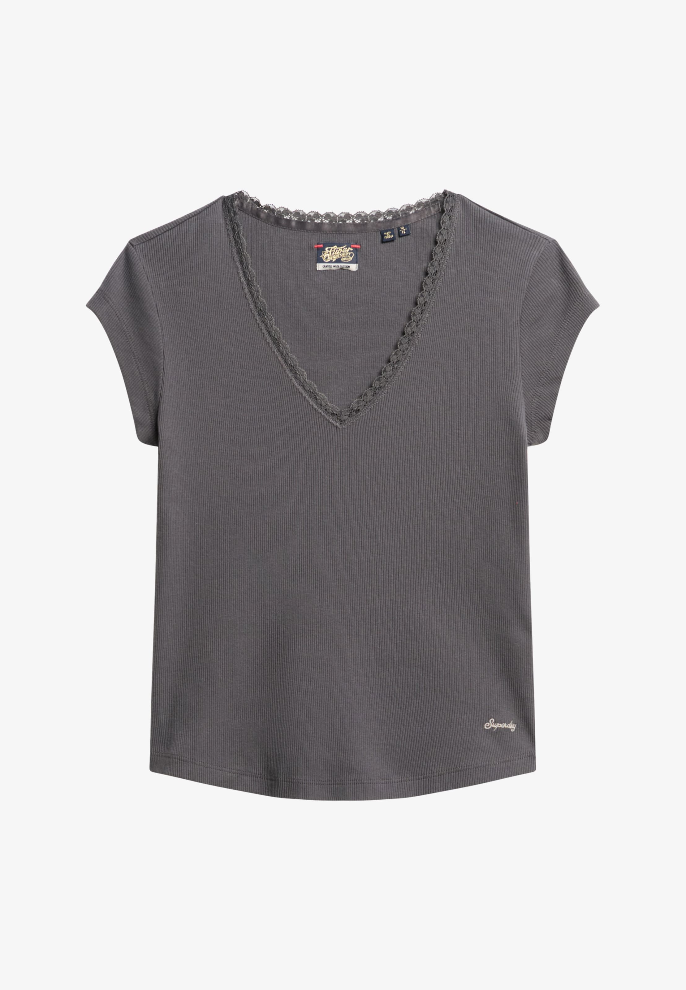 T-shirt Superdry en bleu : devant