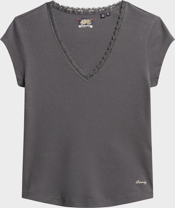 T-shirt Superdry en bleu : devant