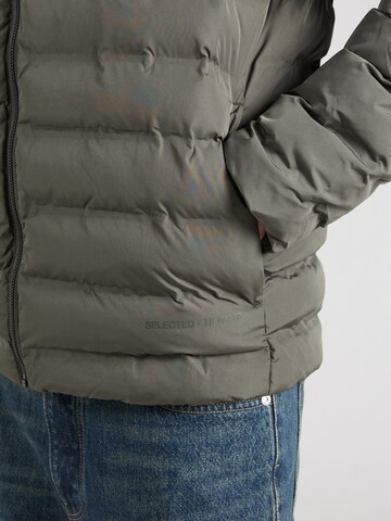 SELECTED HOMME Between-Season Jacket 'SLHBARRY' in Grey