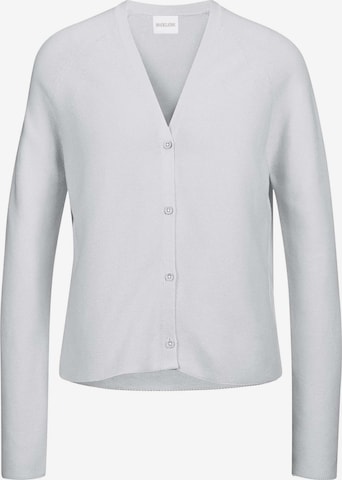 Cardigan MADELEINE en blanc : devant