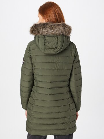 Superdry Winter Coat 'Fuji' in Green