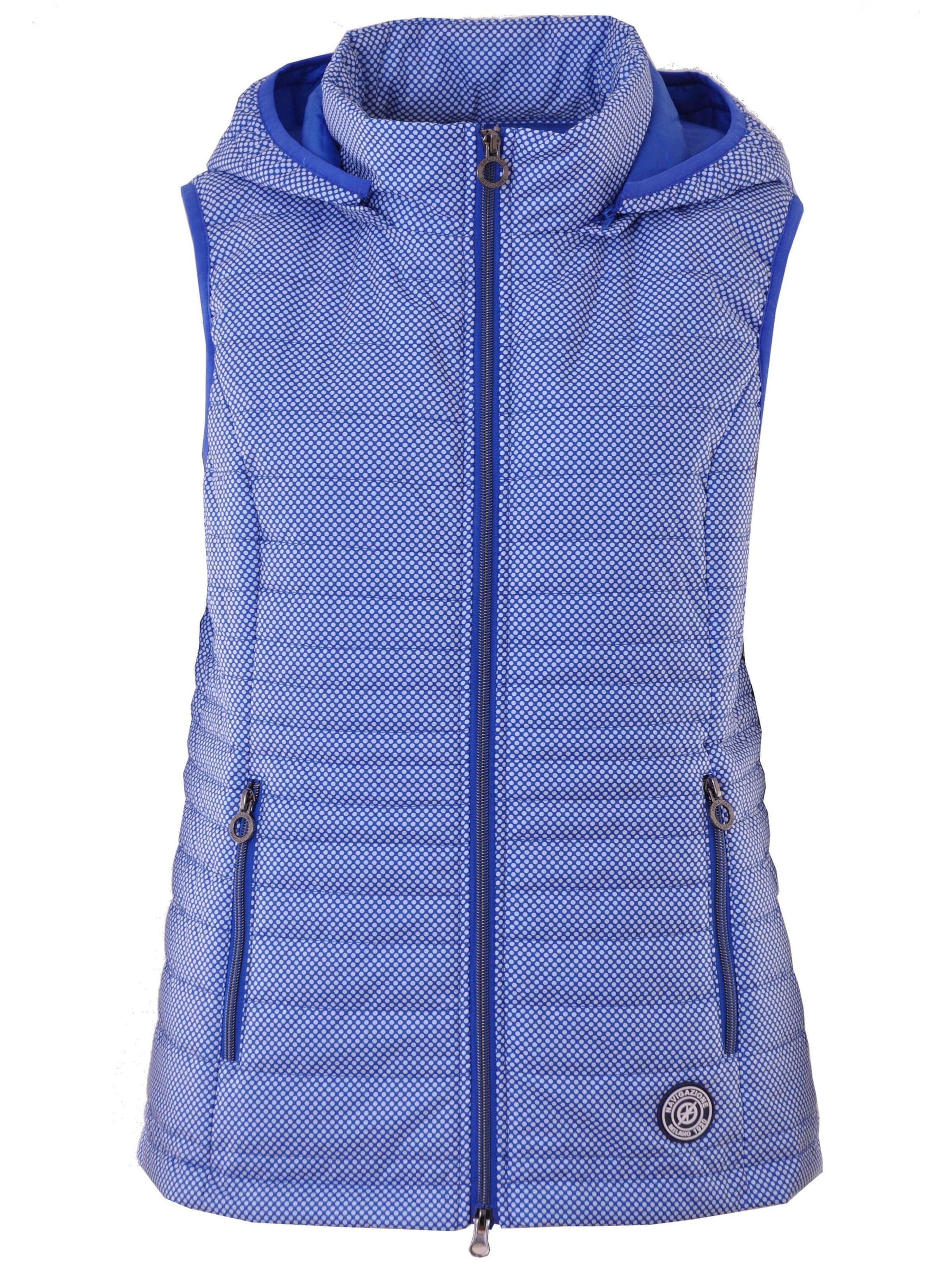 Navigazione Vest in Blue: front
