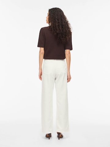 VILA - Pierna ancha Vaquero 'VIPalma' en blanco