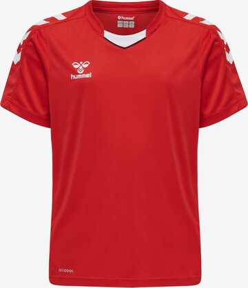 T-Shirt fonctionnel 'Core XK Poly' Hummel en rouge : devant