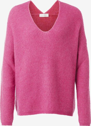 Rich & Royal Sweter w kolorze różowy: przód