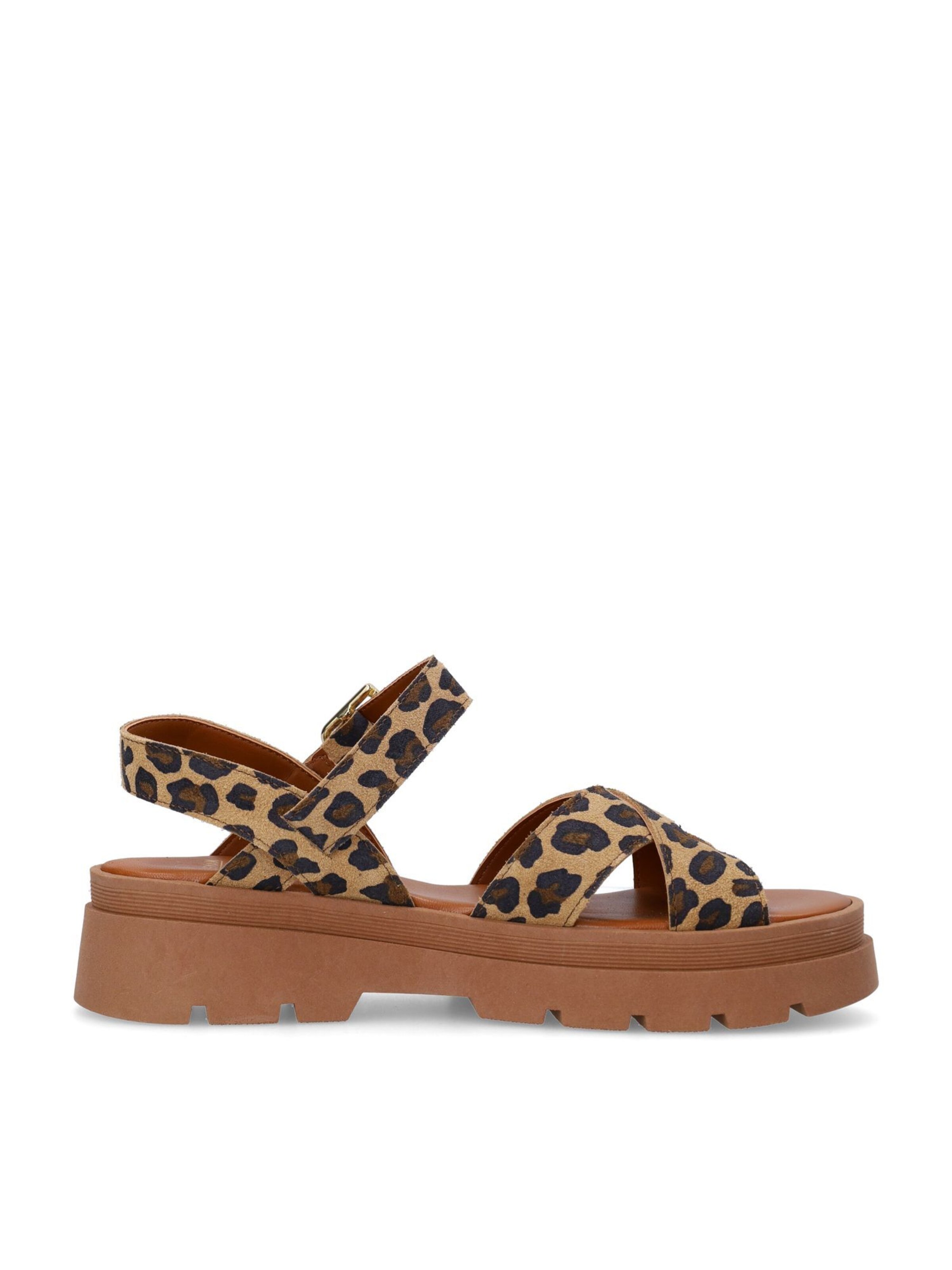 MANFIELD Sandals in Beige