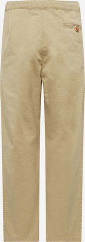 Brava Fabrics Regular Pleat-Front Pants in Beige