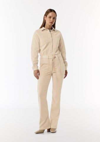 Combinaison comma casual identity en beige : devant