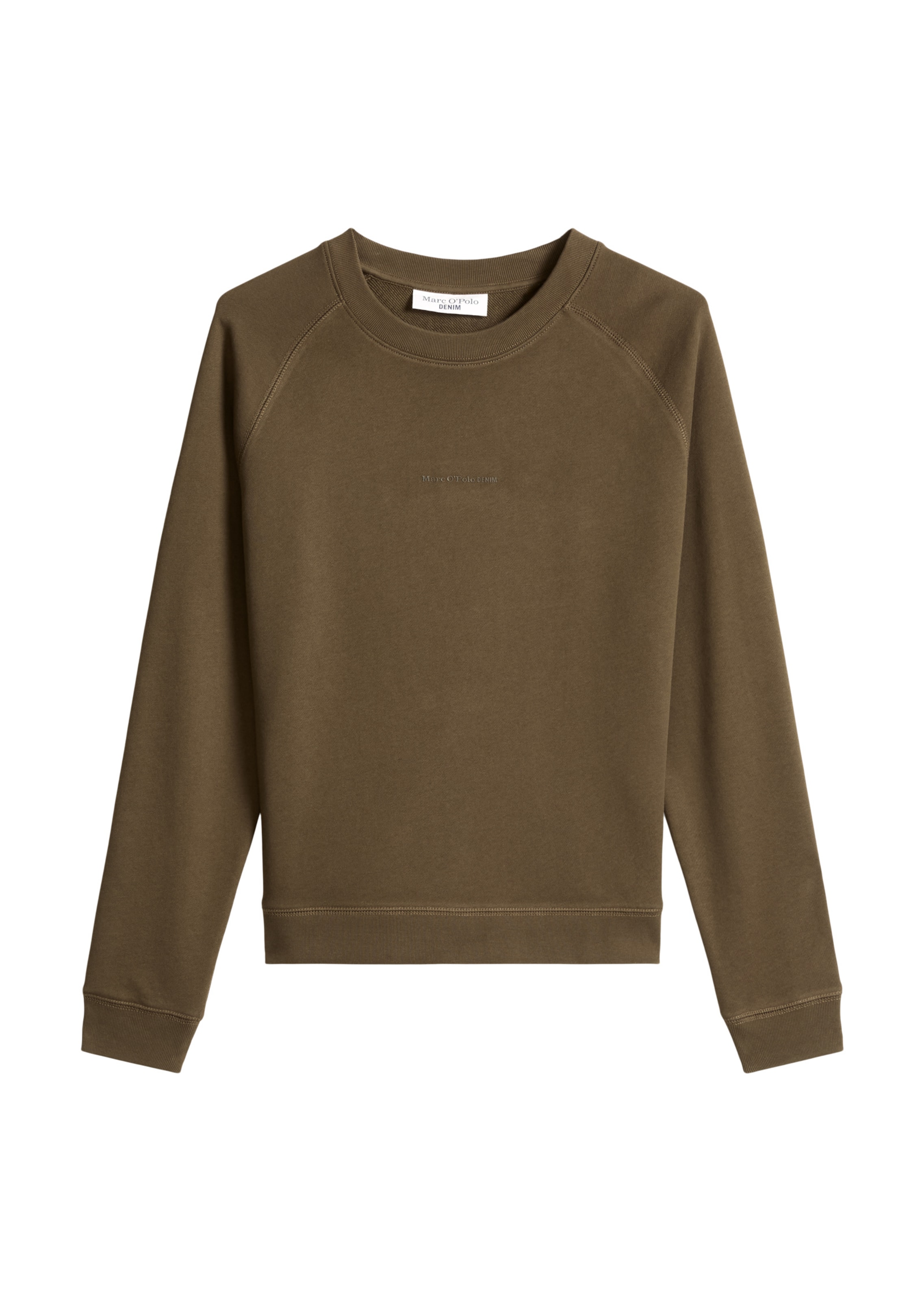 Marc O'Polo DENIM Sweatshirt in Braun: Vorderseite