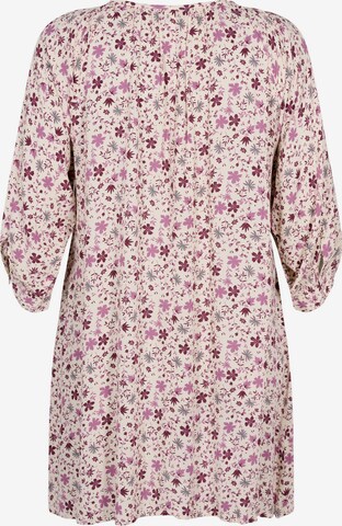 Zizzi Tunic 'Rose' in White