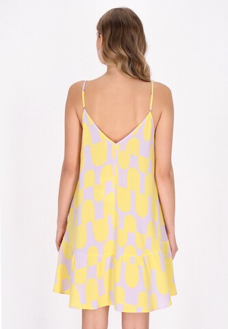 MYMO - Vestido de verano en amarillo