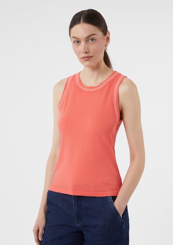 COMMA Stricktop in Orange: Vorderseite