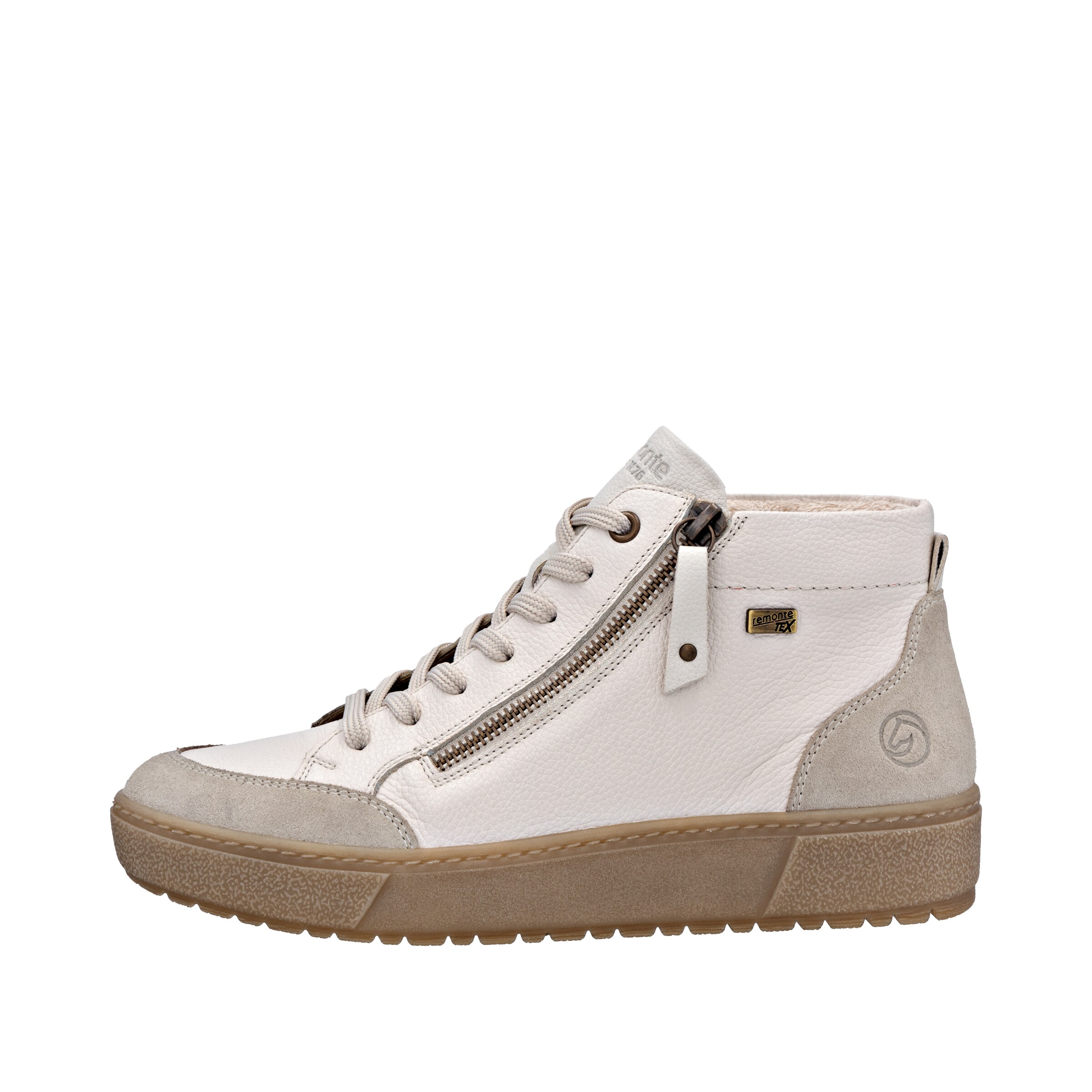 Bottines à lacets REMONTE en blanc