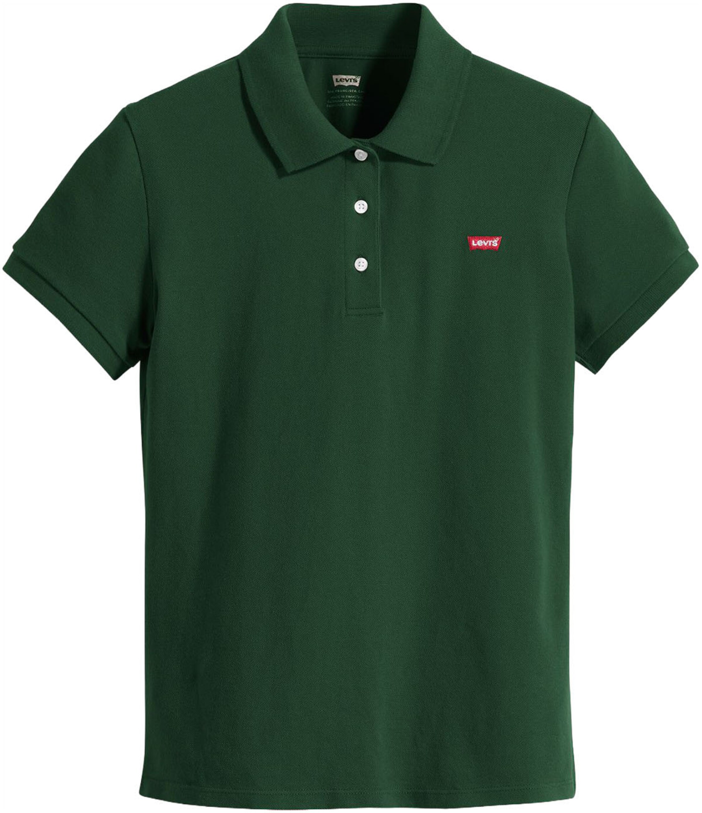 LEVI'S ®Majica 'Levis HM Polo' - zelena boja: prednji dio