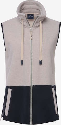 LAURASØN Vest in Beige: front