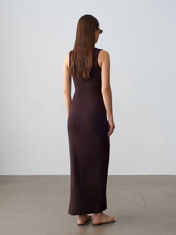 Dilvin Dress in Brown