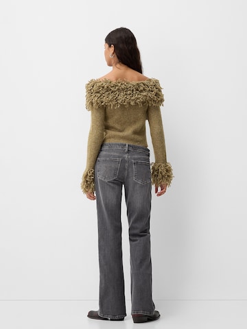 Bootcut Jean Bershka en gris