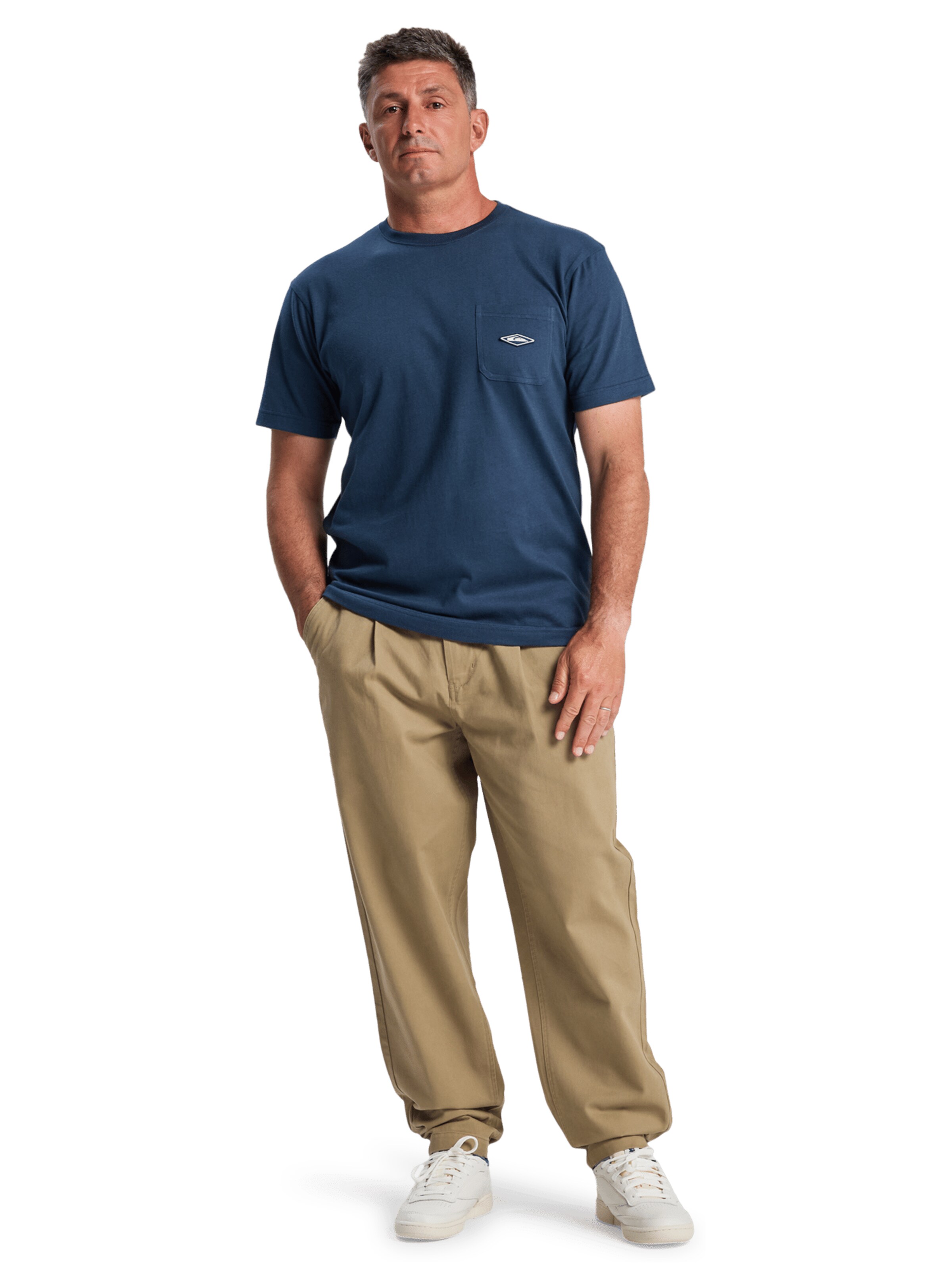 QUIKSILVER Loose fit Pants 'Diamond' in Green