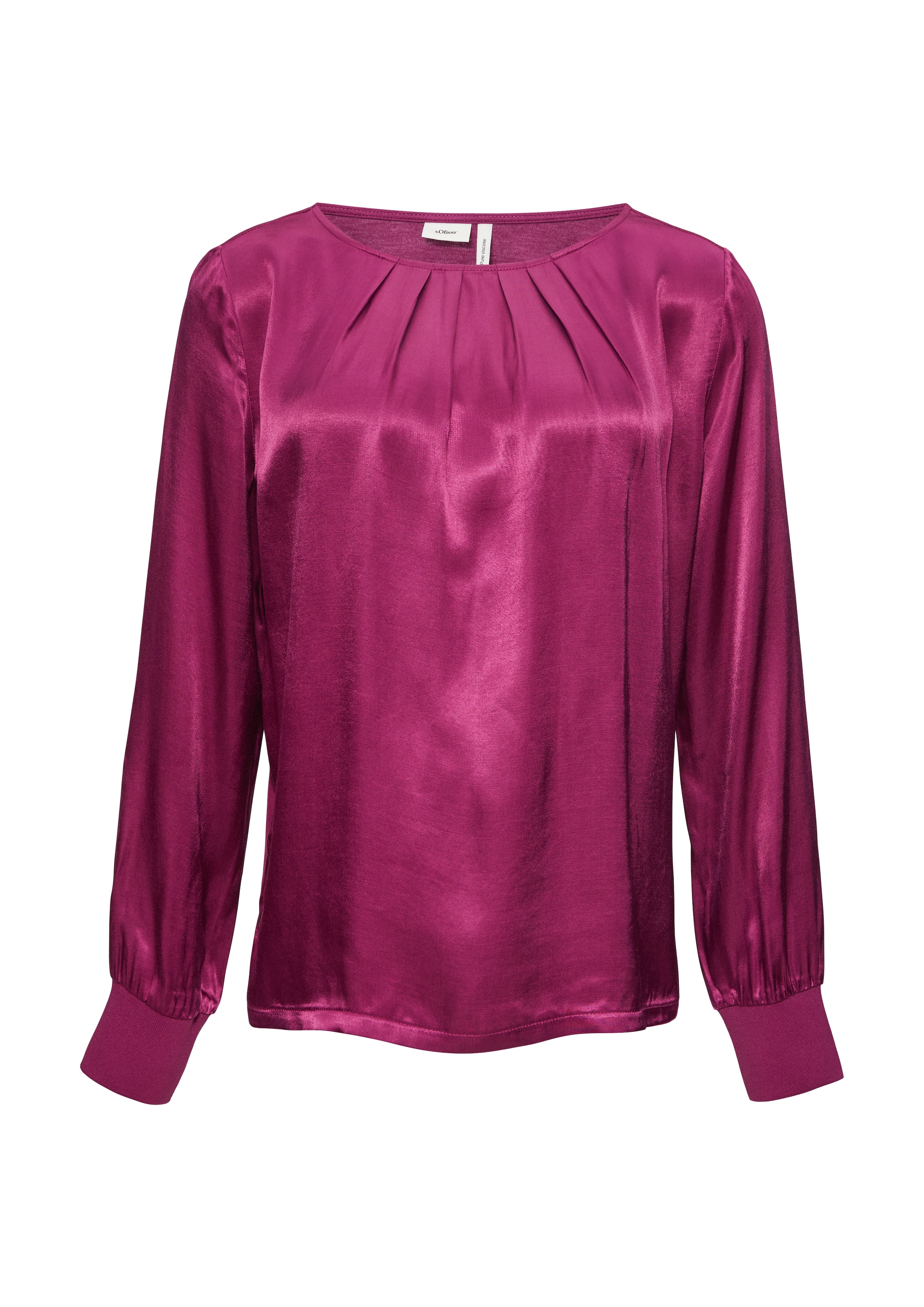 s.Oliver BLACK LABEL Blouse in Roze: voorkant