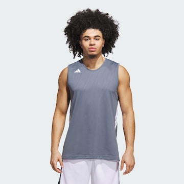 ADIDAS PERFORMANCE Functioneel shirt '3G Speed' in Grijs: voorkant