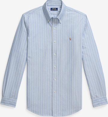 Polo Ralph Lauren Slim fit Button Up Shirt in Blue: front