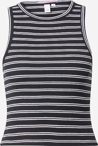 QS Top in Zwart: voorkant