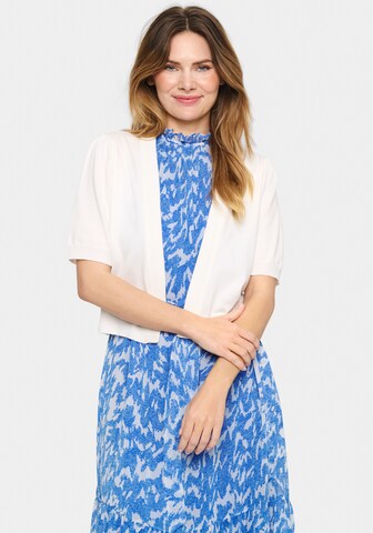 Cardigan 'Mila' SAINT TROPEZ en blanc
