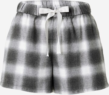 Abercrombie & FitchPidžama hlače - siva boja: prednji dio