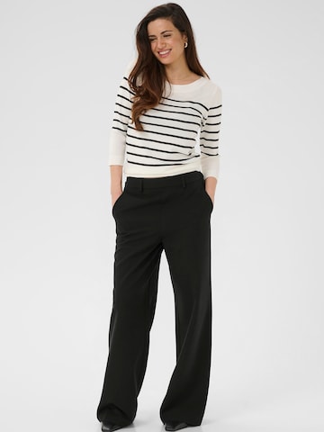 Kaffe Широки крачоли Панталон 'KAValley' в черно