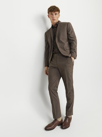 JACK & JONES Slimfit Pantalon in Bruin