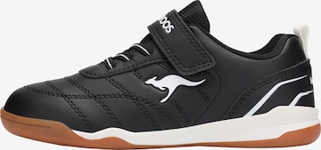 KangaROOS Athletic Shoes in Black: front