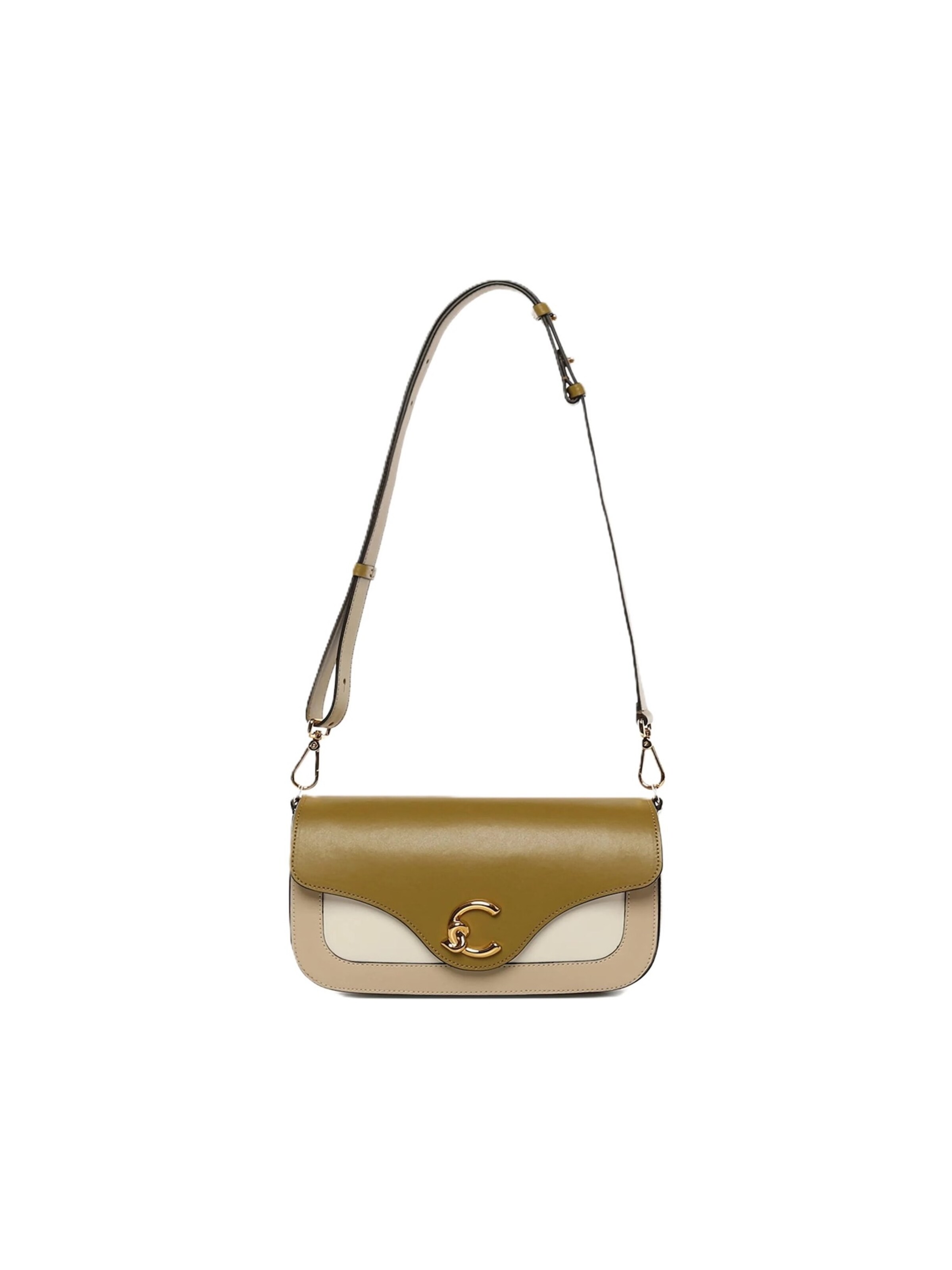 Borsa a tracolla 'E1U4H120301' di Coccinelle in beige: frontale