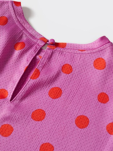 Bluză 'Nice' de la MANGO pe roz