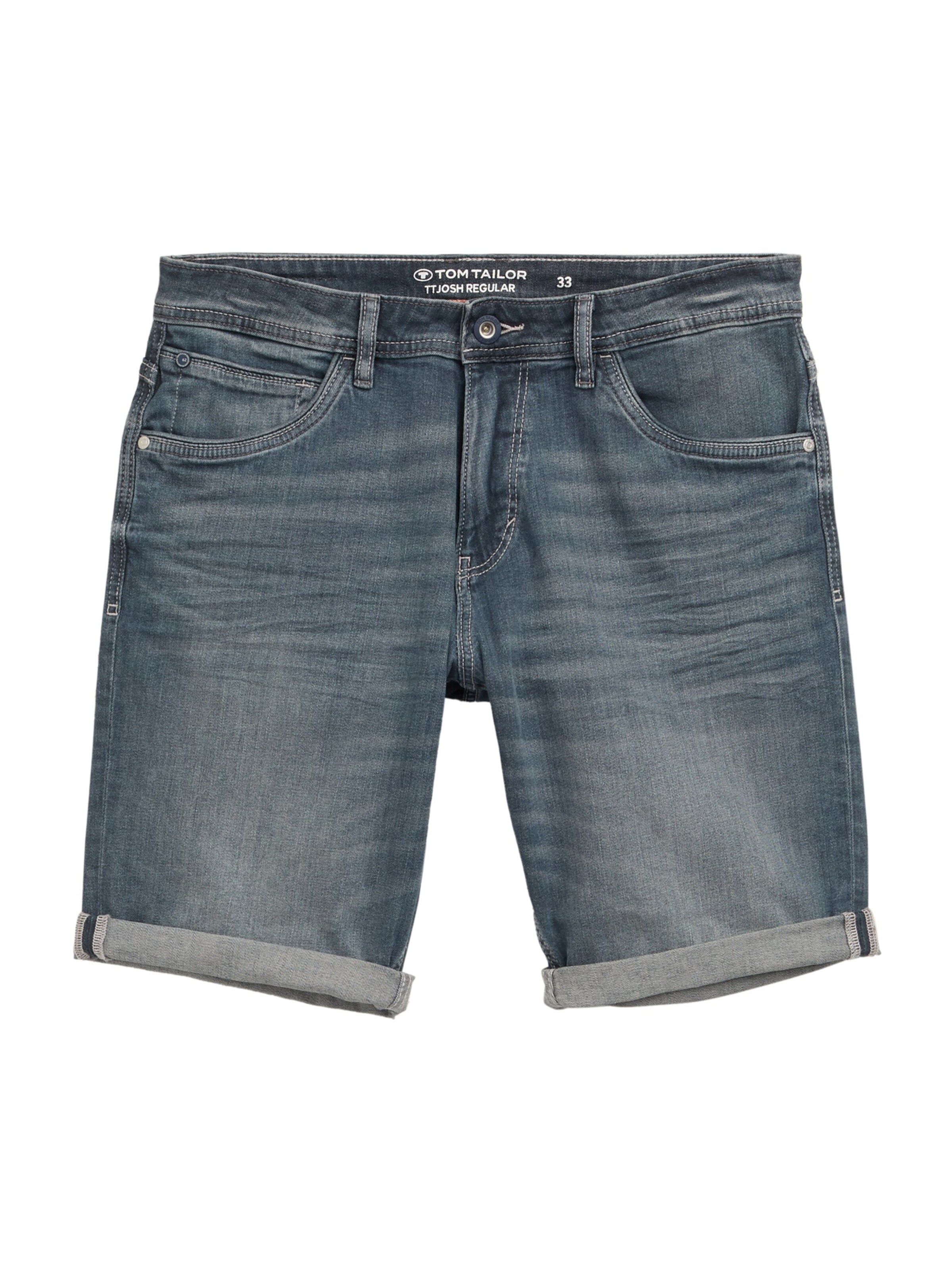 TOM TAILOR tavaline Teksapüksid 'Josh', värv sinine: eest vaates