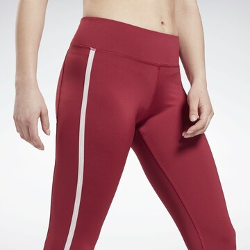 Reebok Skinny Sporthose in Pink