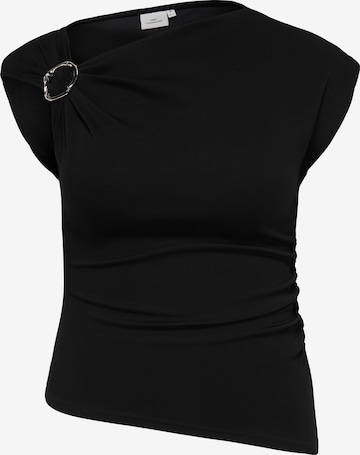 ONLY Carmakoma T-Shirt 'CARClub' in Schwarz: Vorderseite