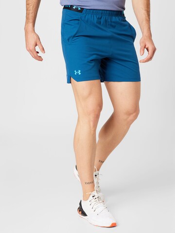 UNDER ARMOUR regular Παντελόνι φόρμας 'Vanish' σε μπλε: μπροστά