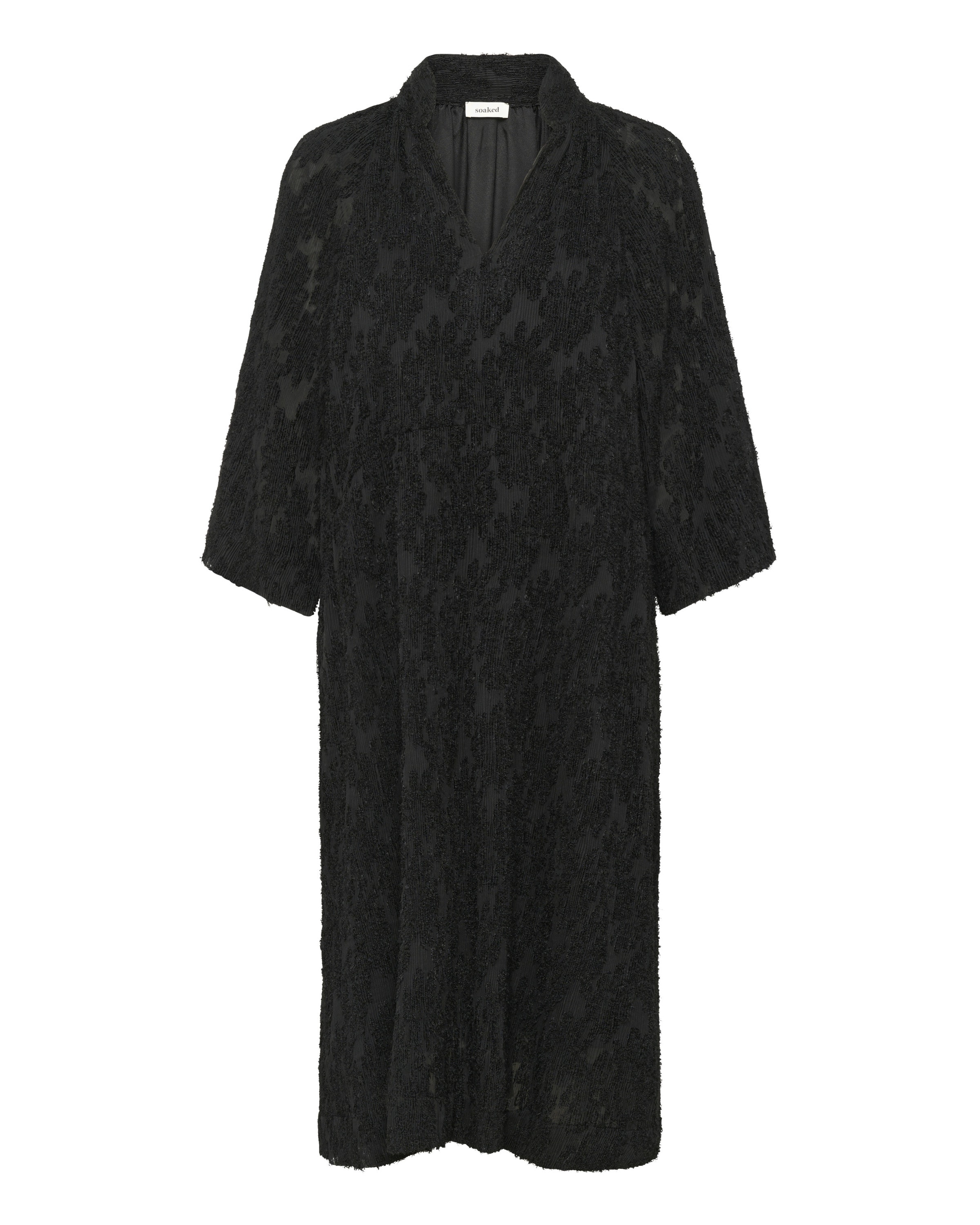 SOAKED IN LUXURY Kjole 'Raye' i sort, Produktvisning