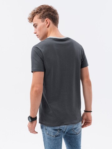 Ombre Shirt 'S1385' in Grijs