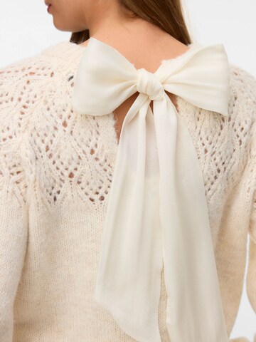 VERO MODA Pullover 'VMLIVA' in Weiß