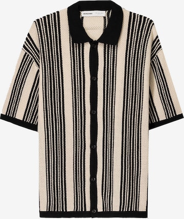 Bershka Skjorte i hvid: forside