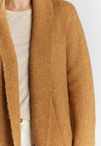 usha FESTIVAL Knit Cardigan in Brown