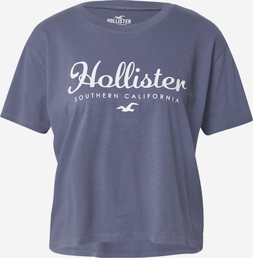 HOLLISTER Μπλουζάκι σε μπλε: μπροστά