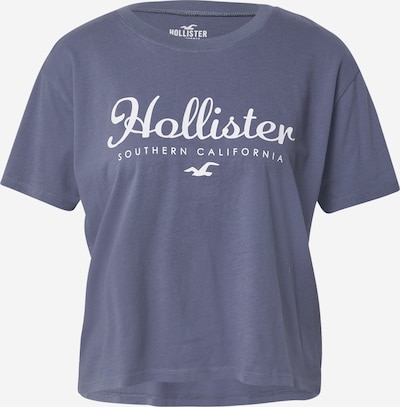 HOLLISTER Shirt in Dusty blue / White, Item view