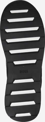BOSS Black Platform trainers 'Titanium' in Black