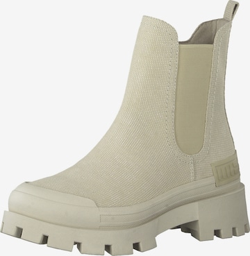 MARCO TOZZI Chelsea Boots in Beige: front