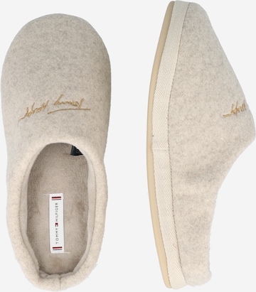 TOMMY HILFIGER Hausschuh in Beige