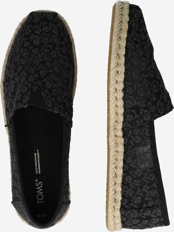 TOMS Espadrillo 'ALPARGATA ROPE' värissä musta