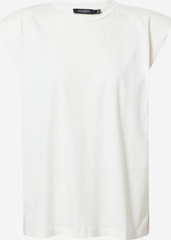 T-shirt 'Eryka' SOAKED IN LUXURY en blanc : devant