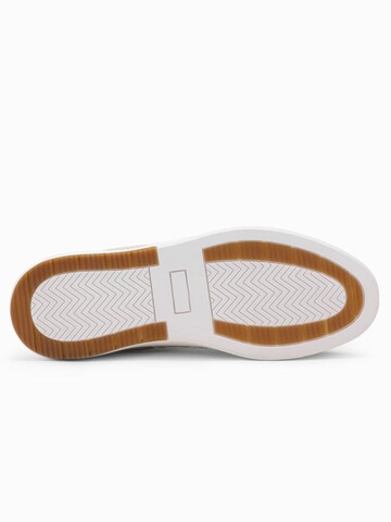 Ombre Platform trainers in White